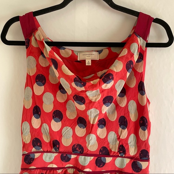Moulinette Soeurs Silk Sleeveless Dress Size 6 - Picture 4 of 13